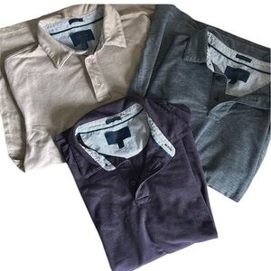 Fairlane Performance Men’s Polo shirt slim fit bundle of 3 items